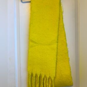 Maeve by anthropologie yellow scarf